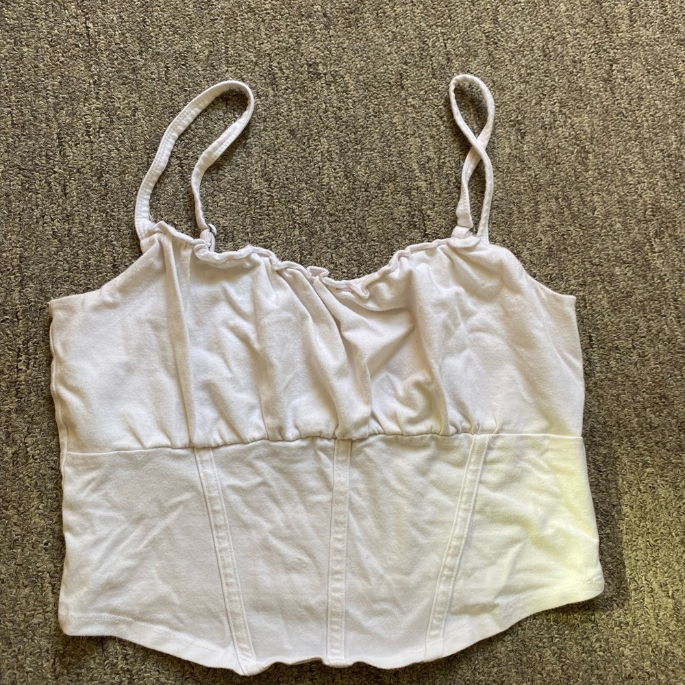 White Women's Camisole Top